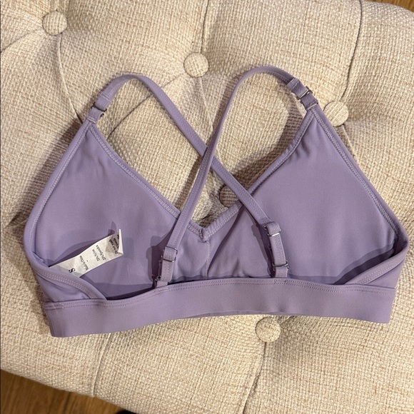 Wireless Cross-Back Bralette in Lavender - Women’s Intimates - Picture 3 of 3